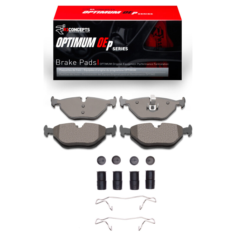 Saab 9-5 Brake Pads - Rear - R1 Concepts - Optimum OE - `99-`10